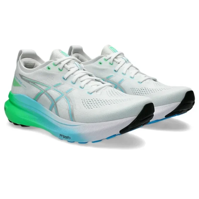 Gel-Kayano 31 „Alb Cyan strălucitor”