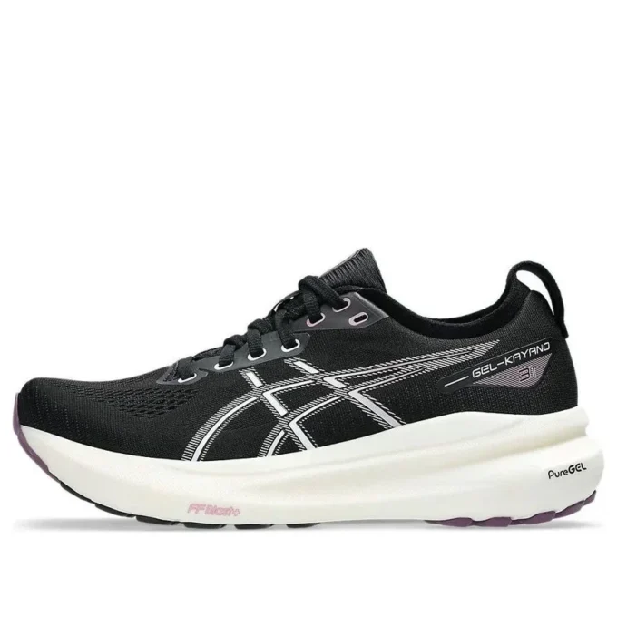 Gel-Kayano 31 „Black Pure Silver”