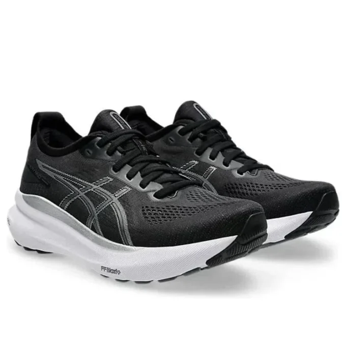 Gel-Kayano 31 „Black Pure Silver”