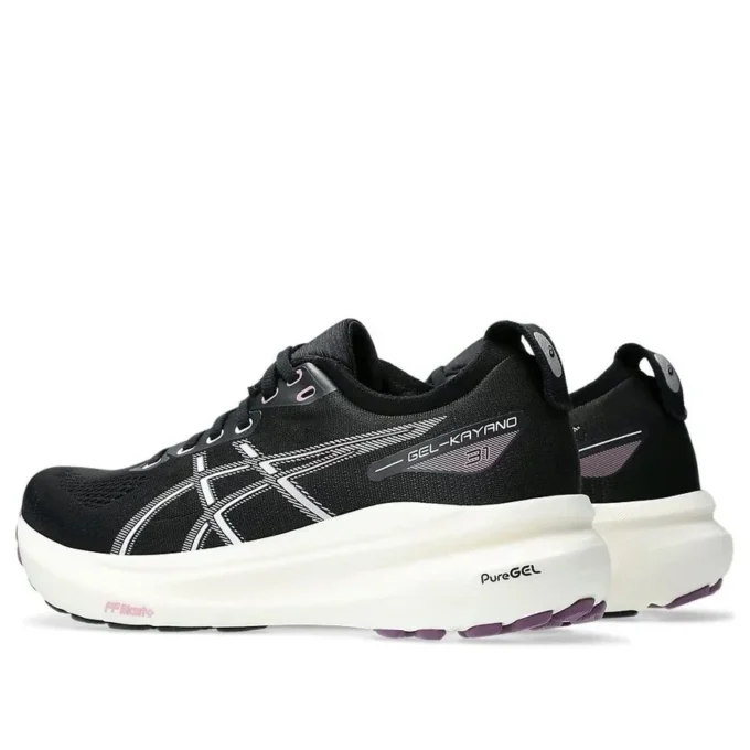 Gel-Kayano 31 „Black Pure Silver”