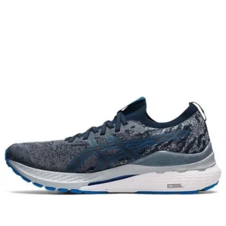 Gel-Kayano MK „Carrier Grey Electric Blue”