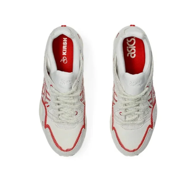 Gel-Lyte V x Kirch Incomplete „Cream Fiery Red”