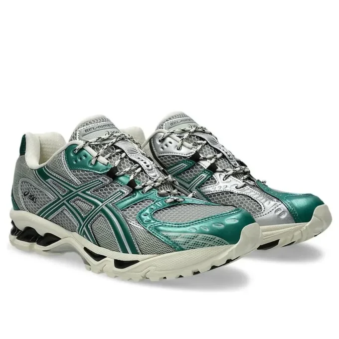 Gel-Nimbus 10.1 „Silver Green Metallic”