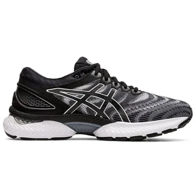 Gel-Nimbus 22 Wide „White Black”