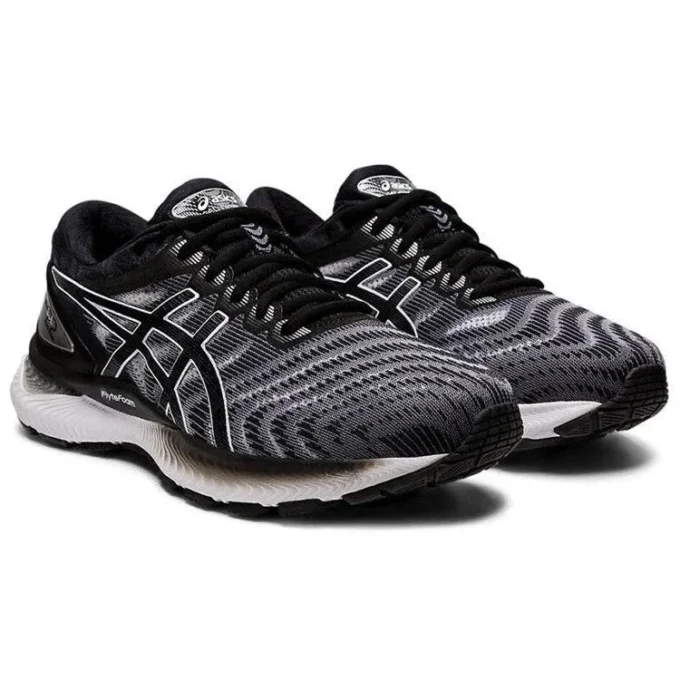 Gel-Nimbus 22 Wide „White Black”