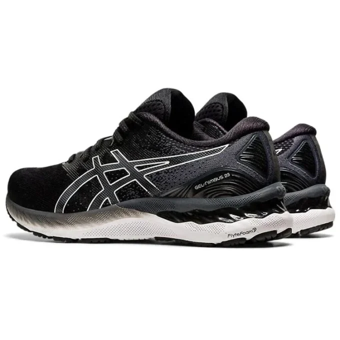 Gel-Nimbus 23 2E Wide „Negru Alb”