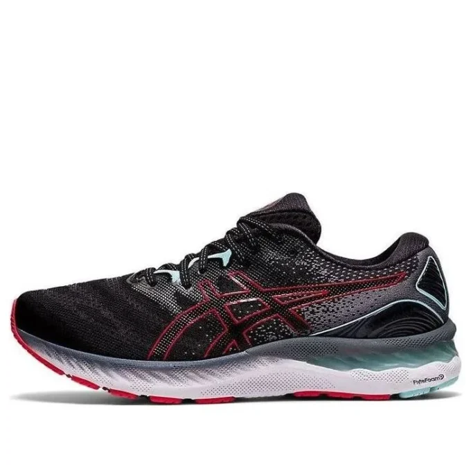 Gel-Nimbus 23 2E Wide „Negru Roșu Electric”