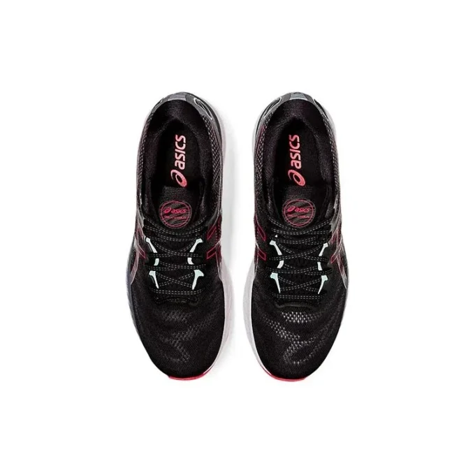 Gel-Nimbus 23 2E Wide „Negru Roșu Electric”