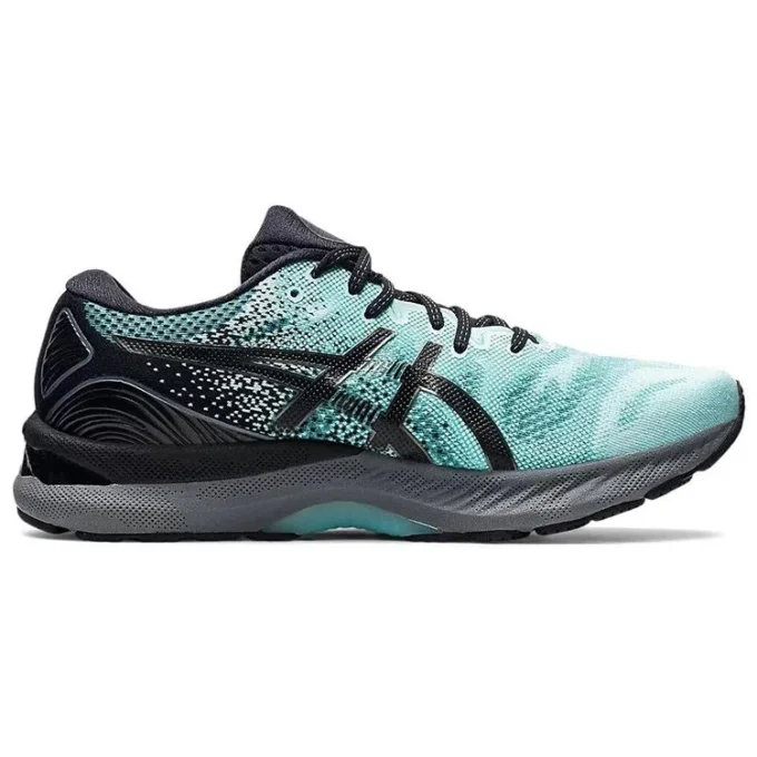 Gel-Nimbus 23 „Clear Blue Gunmetal”