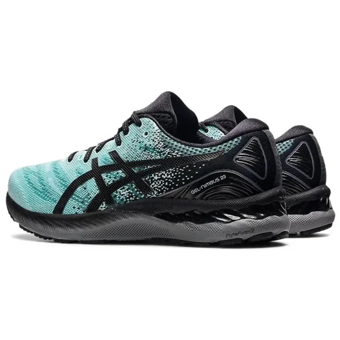 Gel-Nimbus 23 „Clear Blue Gunmetal”
