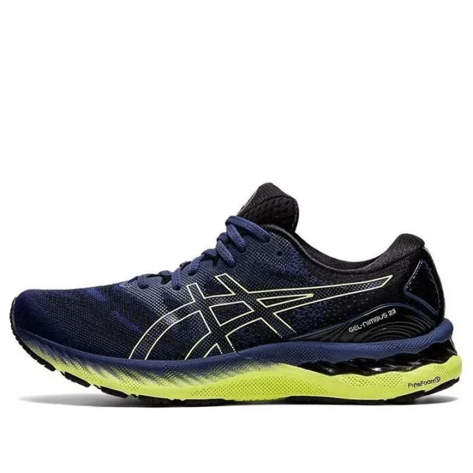 Gel-Nimbus 23 „Thunder Blue Glow Yellow”