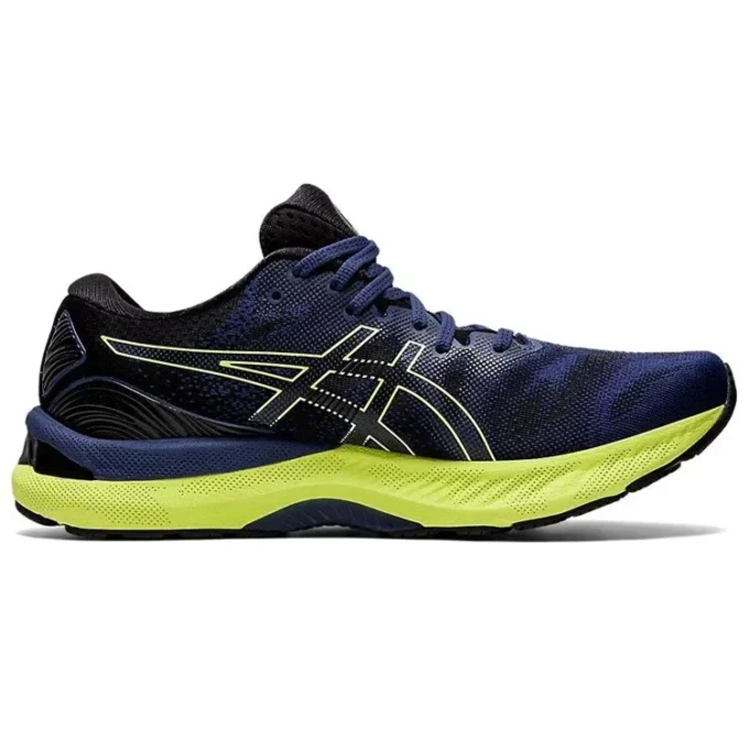 Gel-Nimbus 23 „Thunder Blue Glow Yellow”