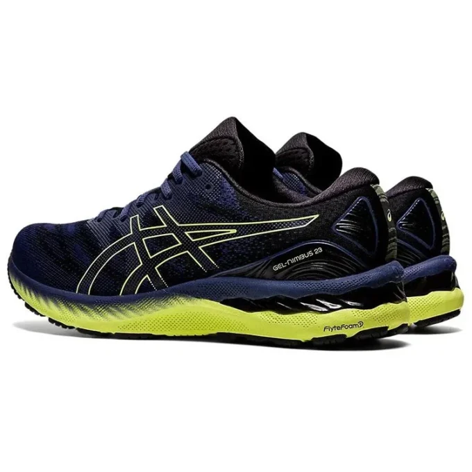 Gel-Nimbus 23 „Thunder Blue Glow Yellow”