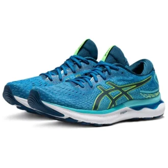 Gel-Nimbus 24 2E Wide „Lake Drive Hazard Green”