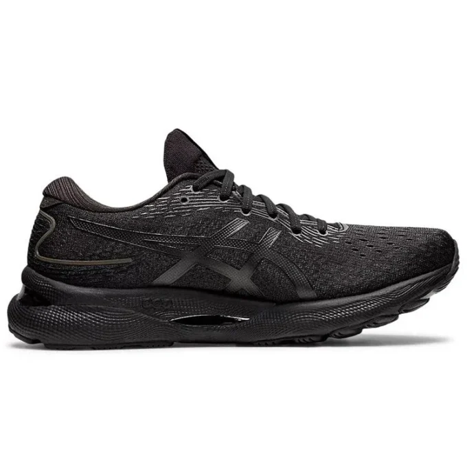 Gel-Nimbus 24 4E Extra Wide „Negru reflectorizant”