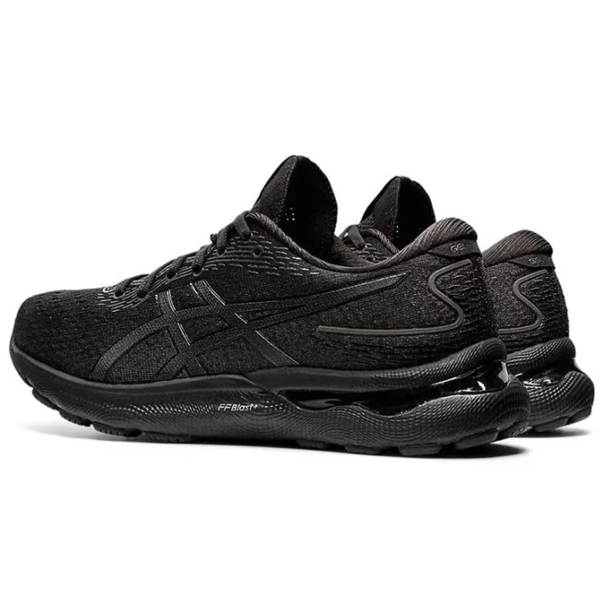 Gel-Nimbus 24 4E Extra Wide „Negru reflectorizant”