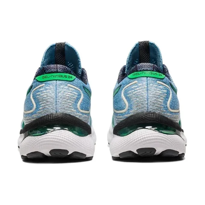 Gel-Nimbus 24 „Arctic Sky Cilantro”