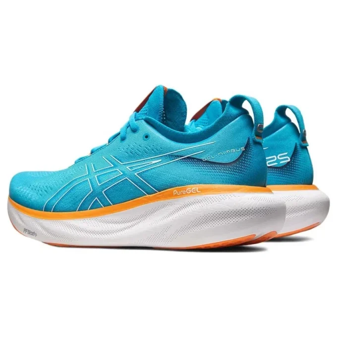 Gel-Nimbus 25 4E Wide „Island Blue”