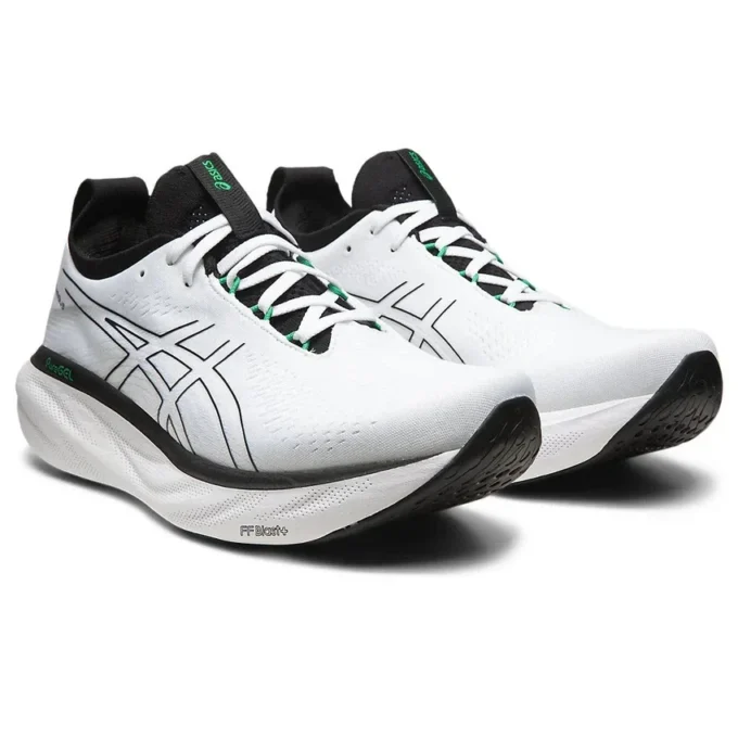Gel-Nimbus 25 „Alb Negru Verde”