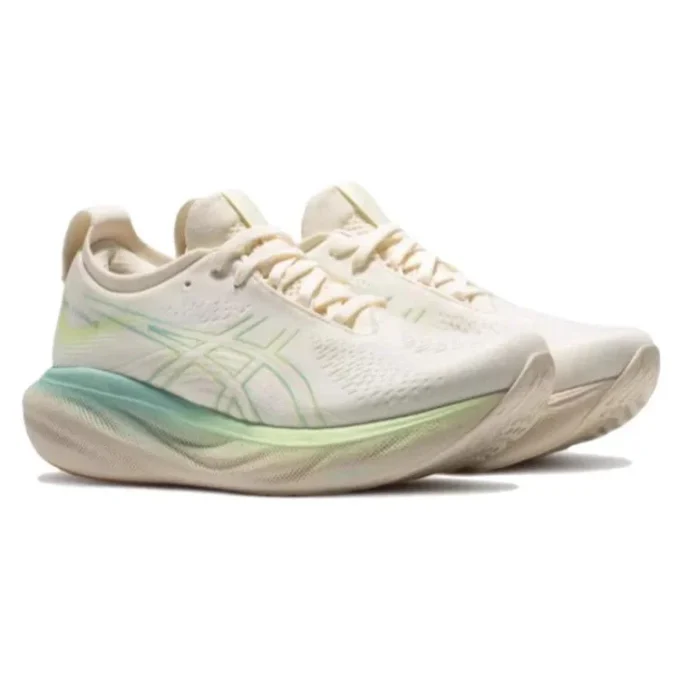 Gel-Nimbus 25 „Cream White Green”