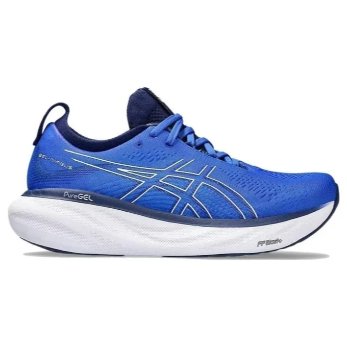 Gel-Nimbus 25 „Illusion Blue Pure Silver”