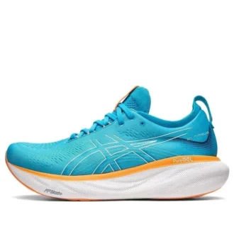 Gel-Nimbus 25 „Island Blue Sun Peach”