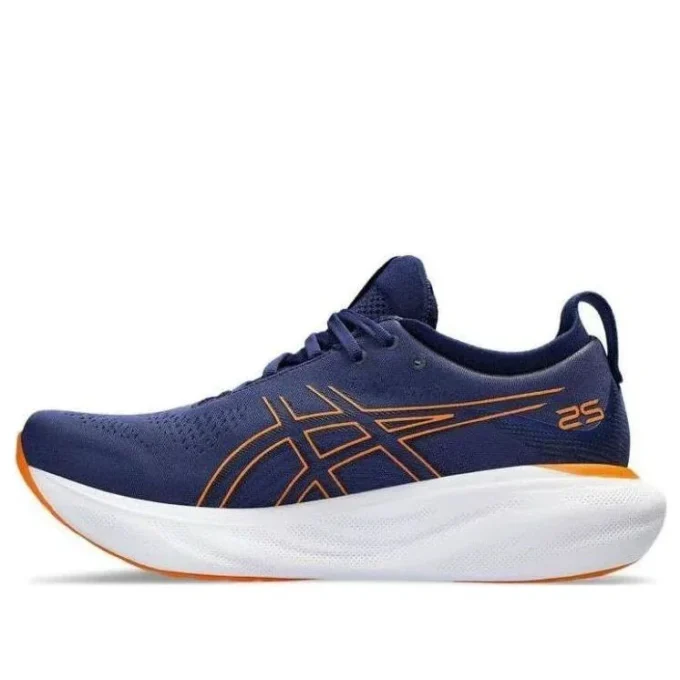 Gel-Nimbus 25 Wide „Deep Ocean Bright Orange”