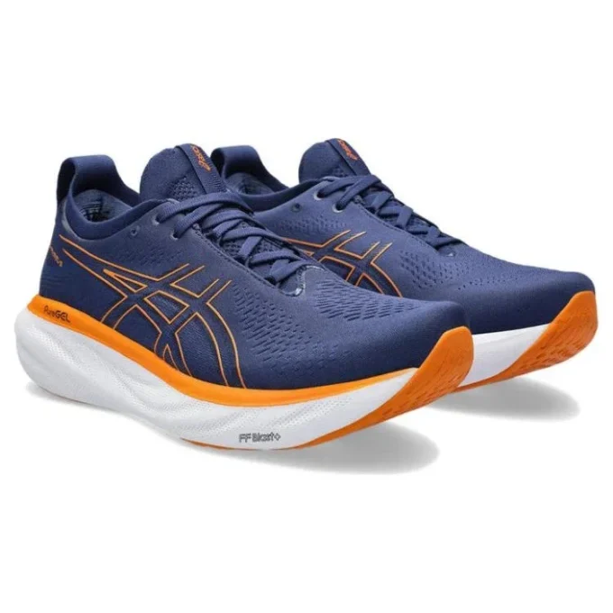 Gel-Nimbus 25 Wide „Deep Ocean Bright Orange”