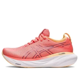 Gel-Nimbus 25 Wide „Papaya Dusty Purple”