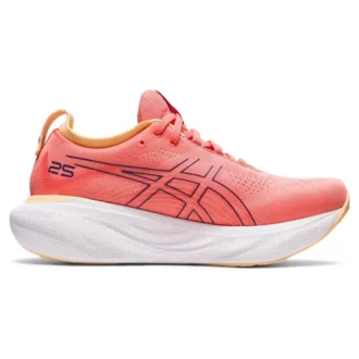 Gel-Nimbus 25 Wide „Papaya Dusty Purple”