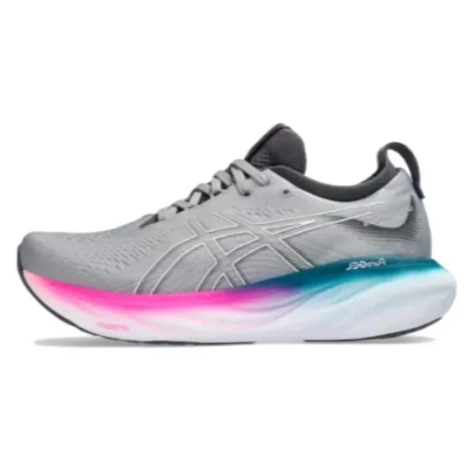 Gel-Nimbus 25 Wide „Sheet Rock Pink Rave”