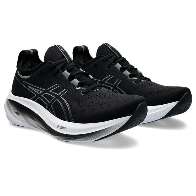 Gel-Nimbus 26 4E Wide „Negru Grafit Gri”