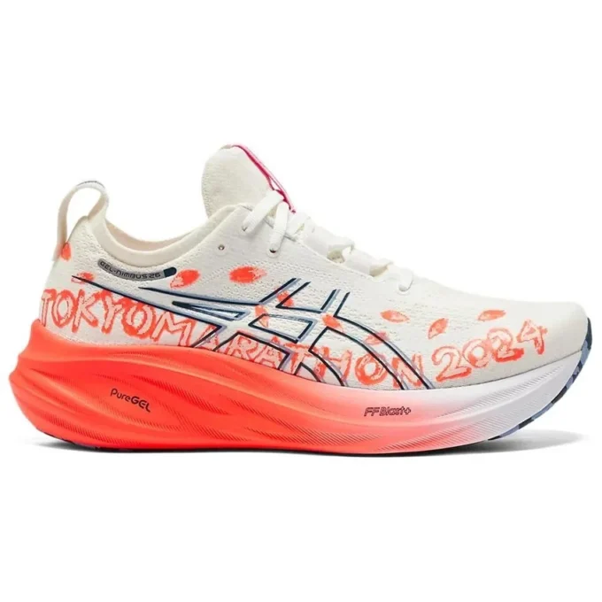 Gel-Nimbus 26 Tokyo „White Flash Coral”