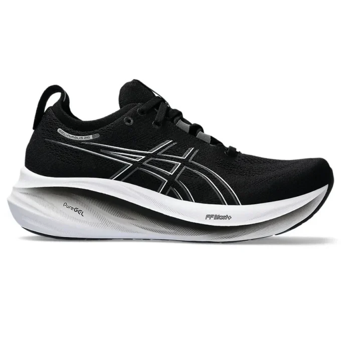 Gel-Nimbus 26 Wide „Black Graphite Grey”