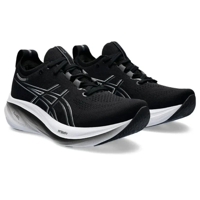 Gel-Nimbus 26 Wide „Black Graphite Grey”