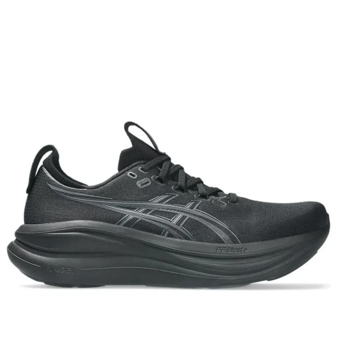 Gel-Nimbus 28 2E Wide „Negru-grafit-gri”