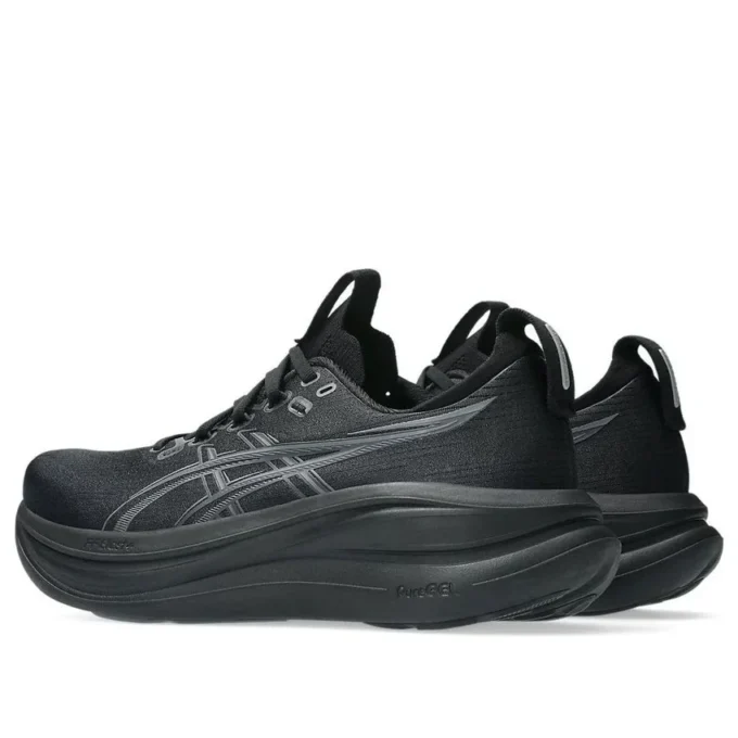 Gel-Nimbus 28 2E Wide „Negru-grafit-gri”