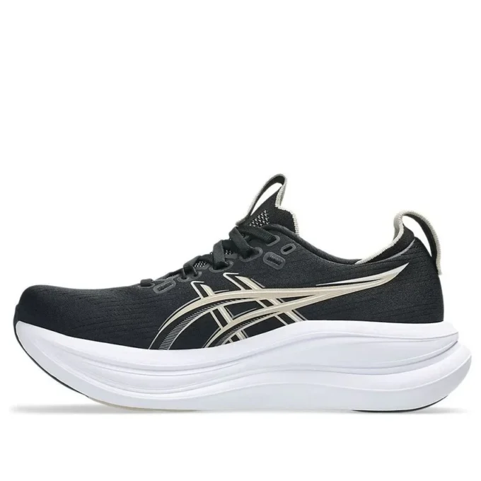 Gel-Nimbus 28 D Wide „Black Feather Grey”
