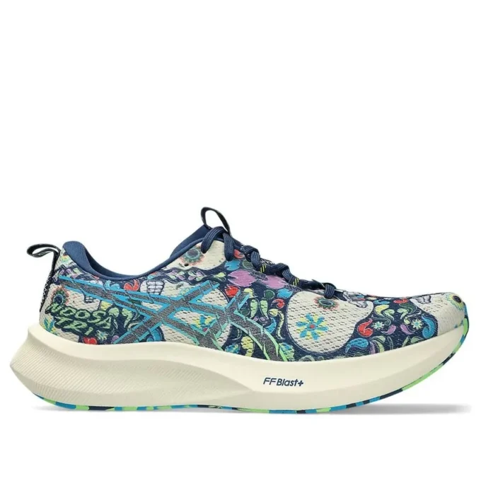 GEL Noosa Tri 16 Ediție limitată „Dia De Muertos – Midnight Blue Lime Burst”