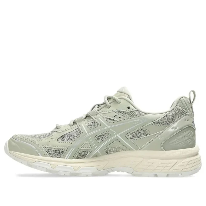 GEL-Nunobiki „Dried Leaf Green Pure Silver”