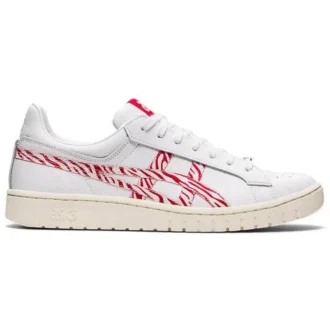 GEL-PTG Alb Roșu Pantofi casual de skate „Alb Roșu”