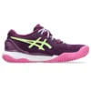 GEL-Resolution 9 Padel „Deep Mauve Lime Green”
