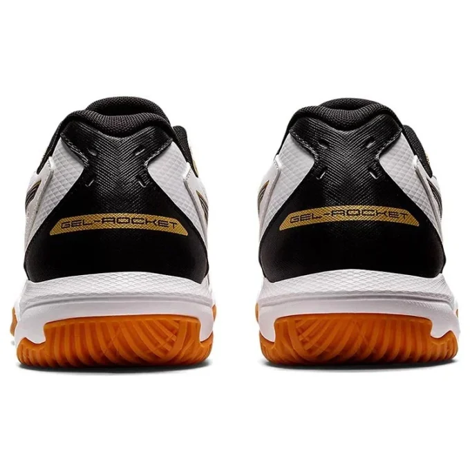 GEL-Rocket 10 2E Wide „White Black Gum”