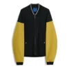 Jachetă bomber Novalis Liatrisory „Black Medallion Yellow”