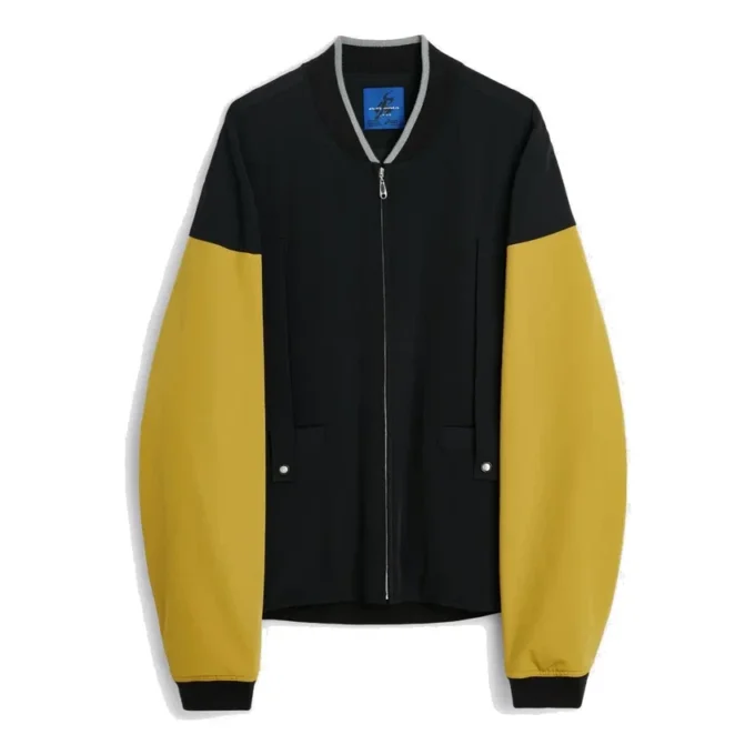 Jachetă bomber Novalis Liatrisory „Black Medallion Yellow”