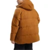 Jachetă căptușită din puf gros „Brown”
