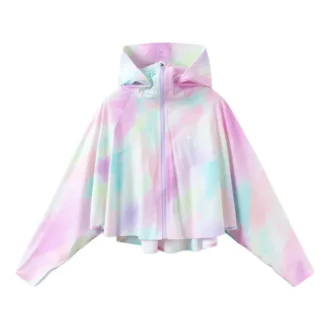 Jachetă cu mâneci batwing colorate „Multi-Color”