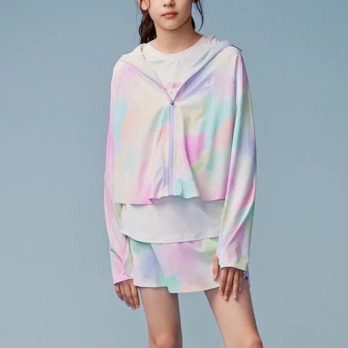 Jachetă cu mâneci batwing colorate „Multi-Color”