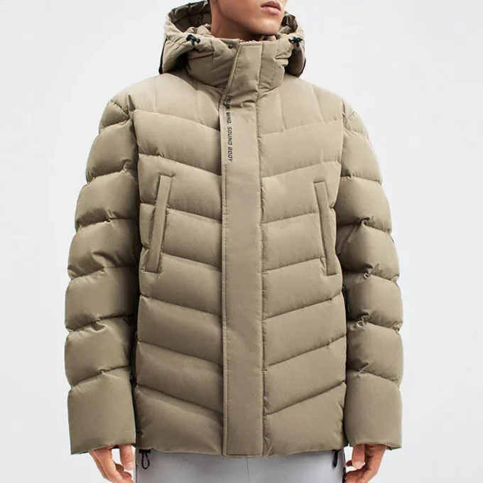Jachetă matlasată „Khaki”