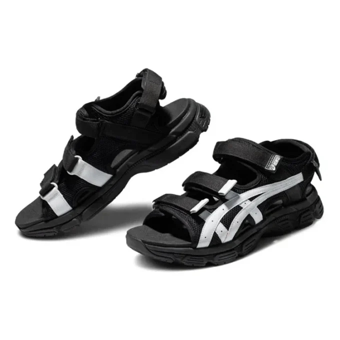Kahana SD 2 Sandale sport retro unisex „Black White”